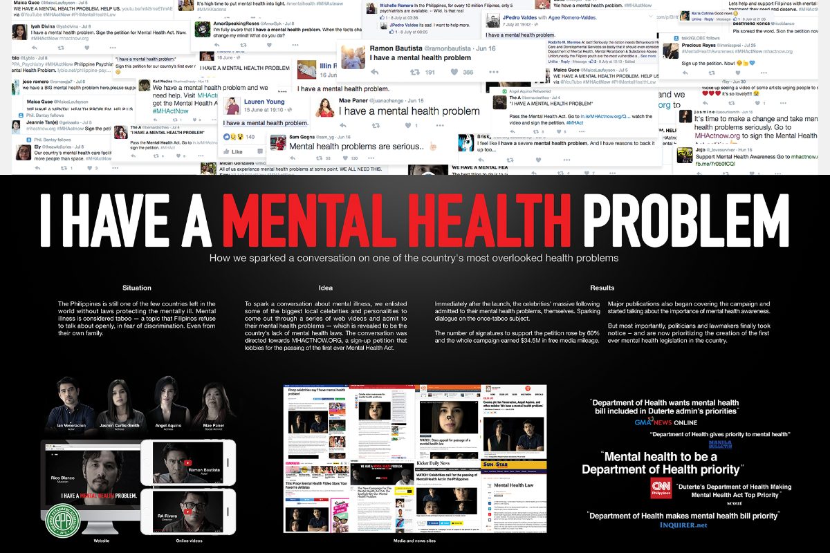 I HAVE A MENTAL HEALTH PROBLEM